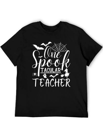 One Spooktacular Teacher Halloween T-Shirt