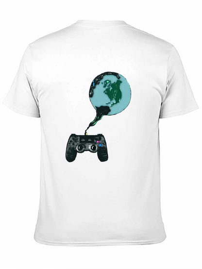 Gaming Earth T-Shirt - Controller Design