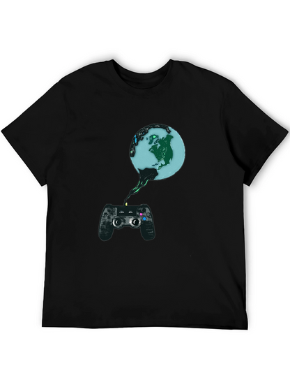 Gaming Earth T-Shirt - Controller Design