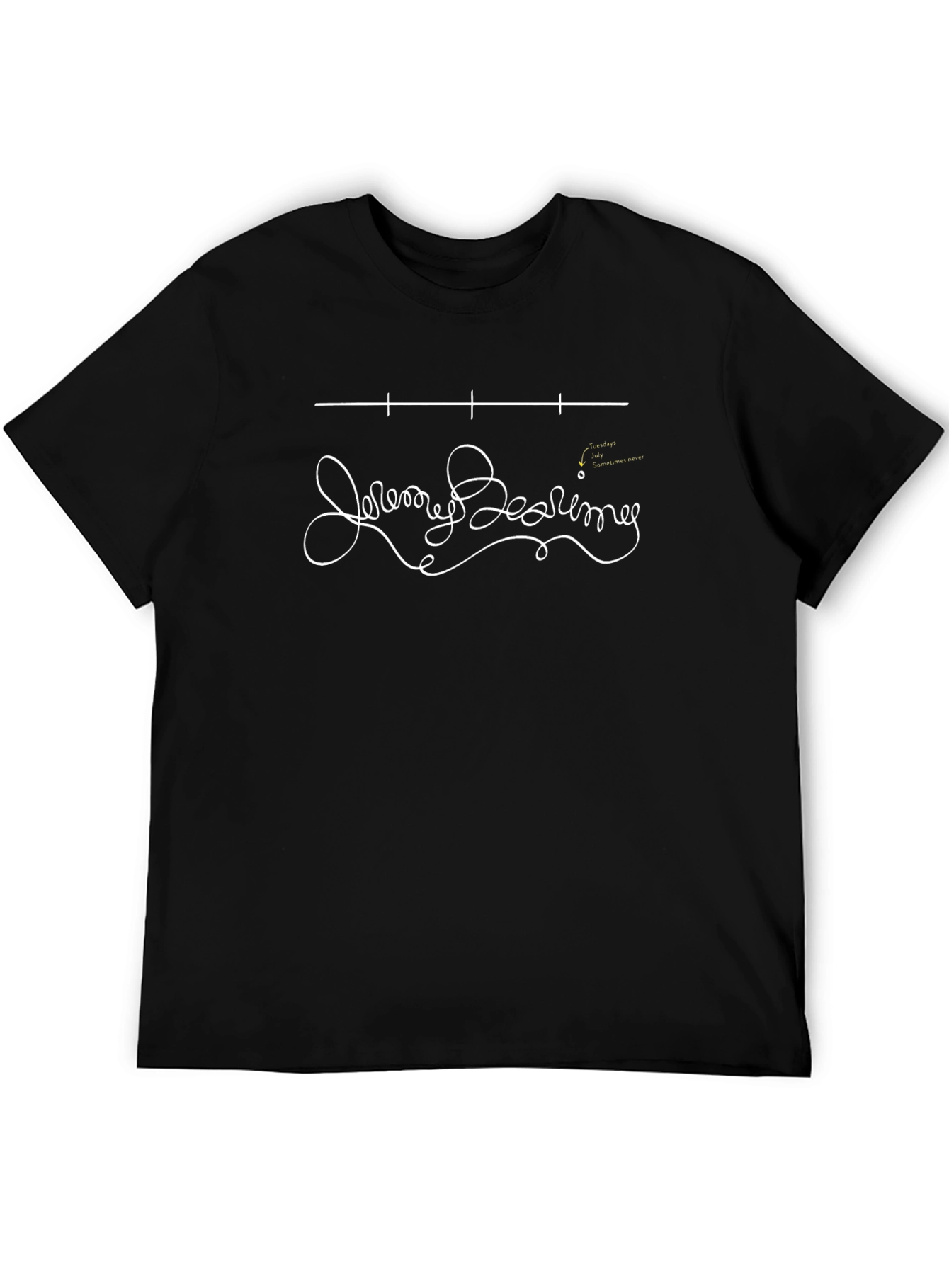 Jeremy Bearimy Black T-Shirt