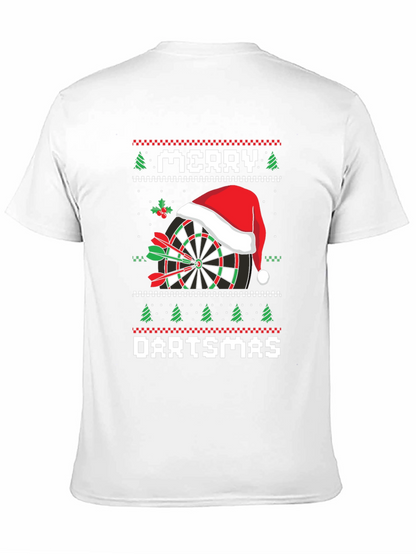 Merry Dartsmas T-Shirt Ugly Christmas Sweater Style