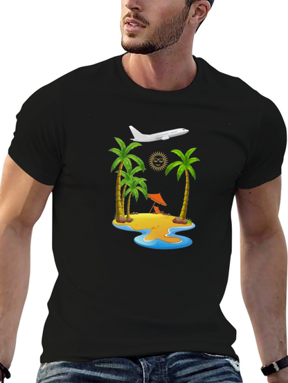 Island Getaway Graphic T-Shirt - Vacation Vibes