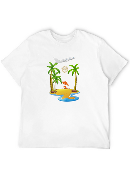 Island Getaway Graphic T-Shirt - Vacation Vibes