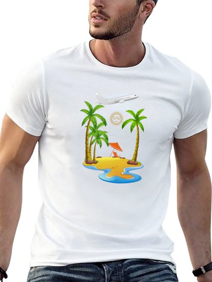 Island Getaway Graphic T-Shirt - Vacation Vibes