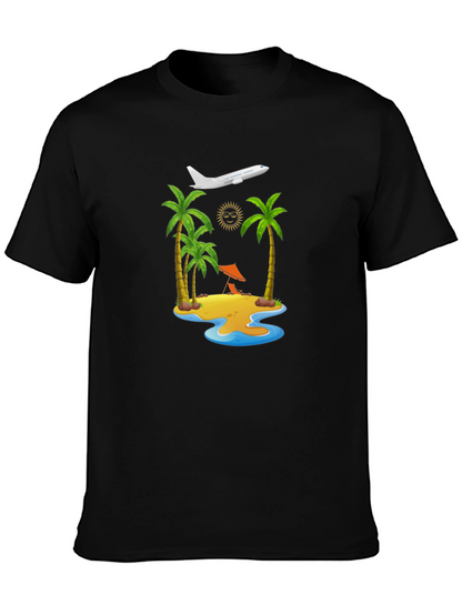 Island Getaway Graphic T-Shirt - Vacation Vibes
