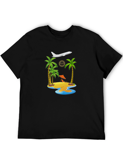 Island Getaway Graphic T-Shirt - Vacation Vibes