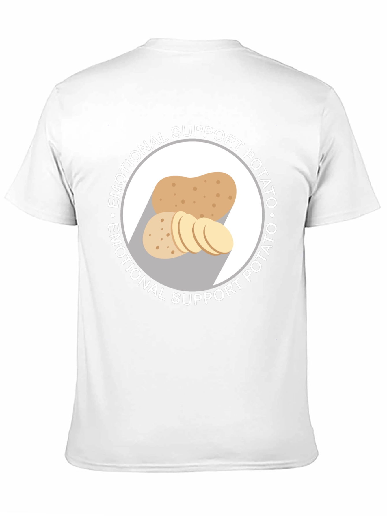 Emotional Support Potato Graphic T-Shirt