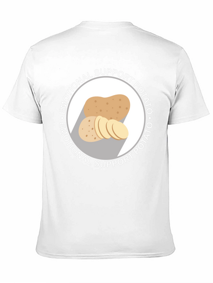 Emotional Support Potato Graphic T-Shirt