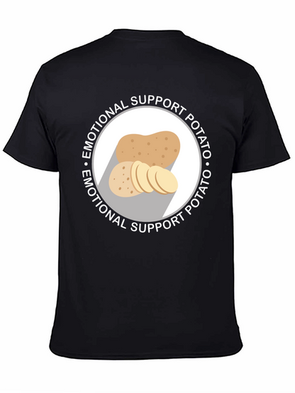 Emotional Support Potato Graphic T-Shirt