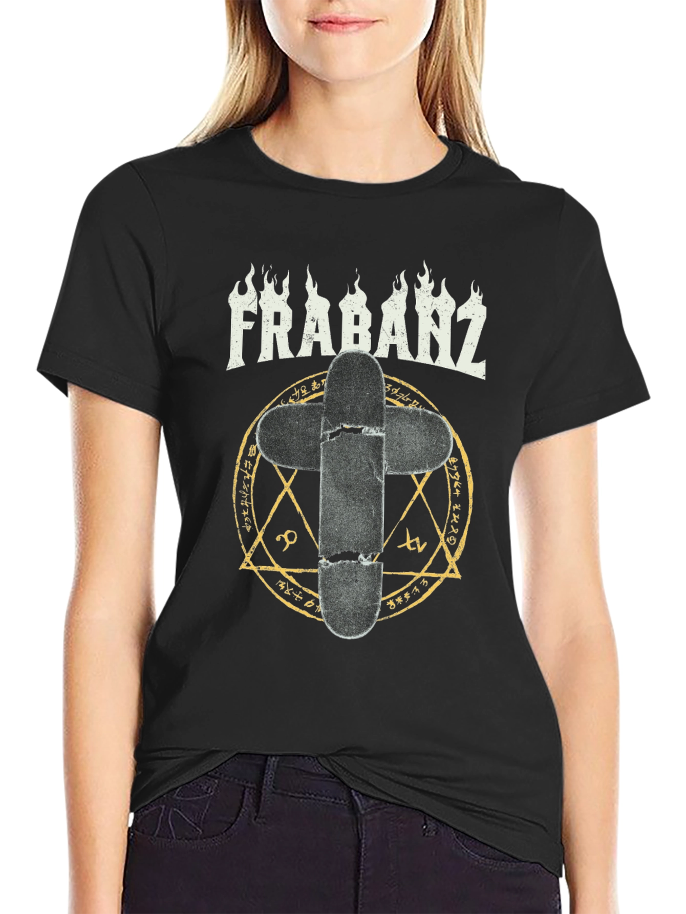 Frabanz Skateboard Graphic Tee