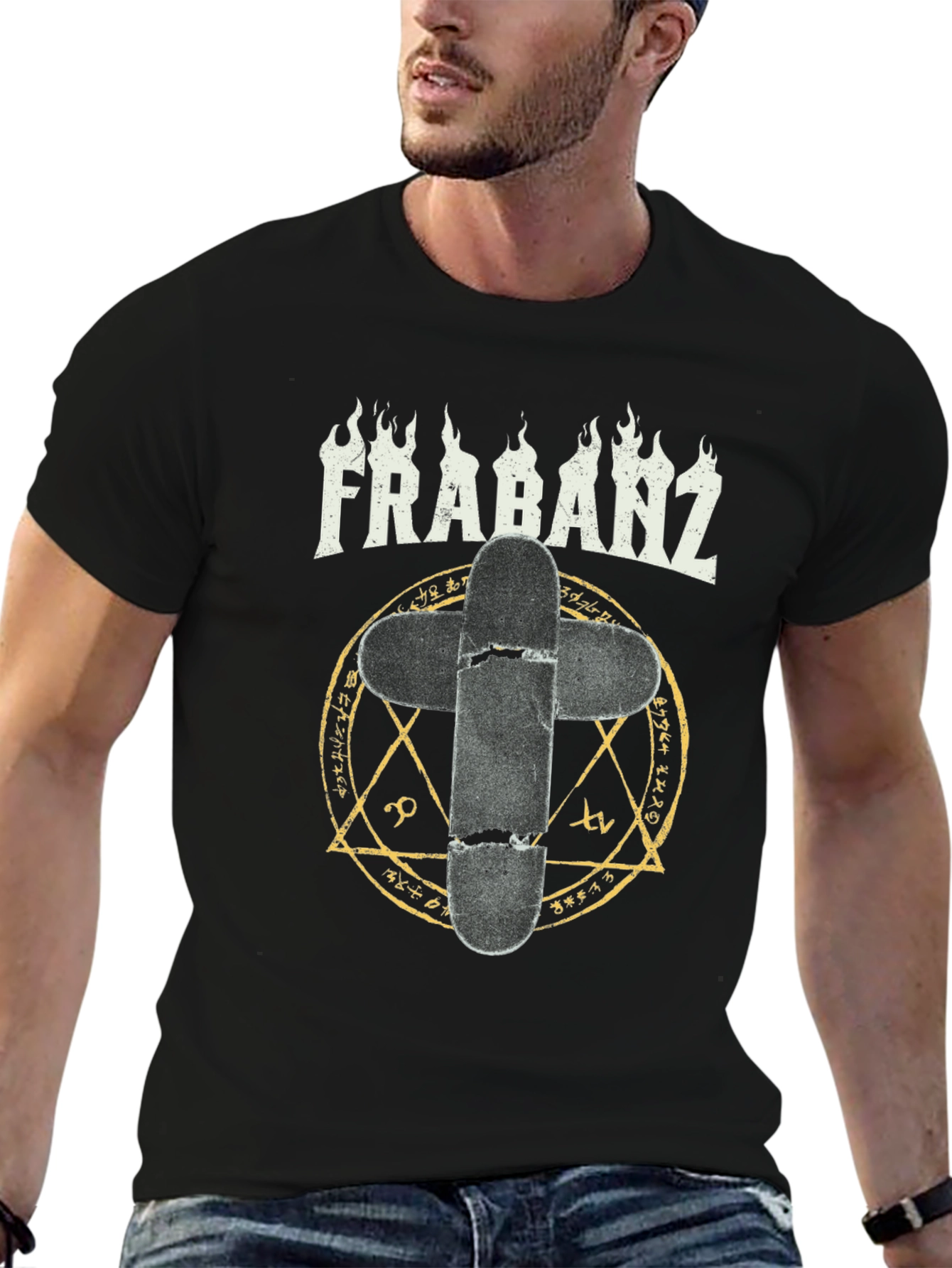 Frabanz Skateboard Graphic Tee