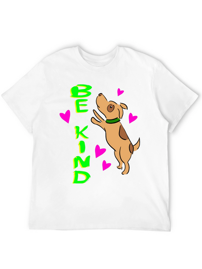 Be Kind Dog Lover T-Shirt Cute Pet Design