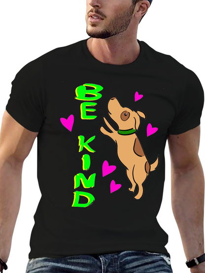 Be Kind Dog Lover T-Shirt Cute Pet Design