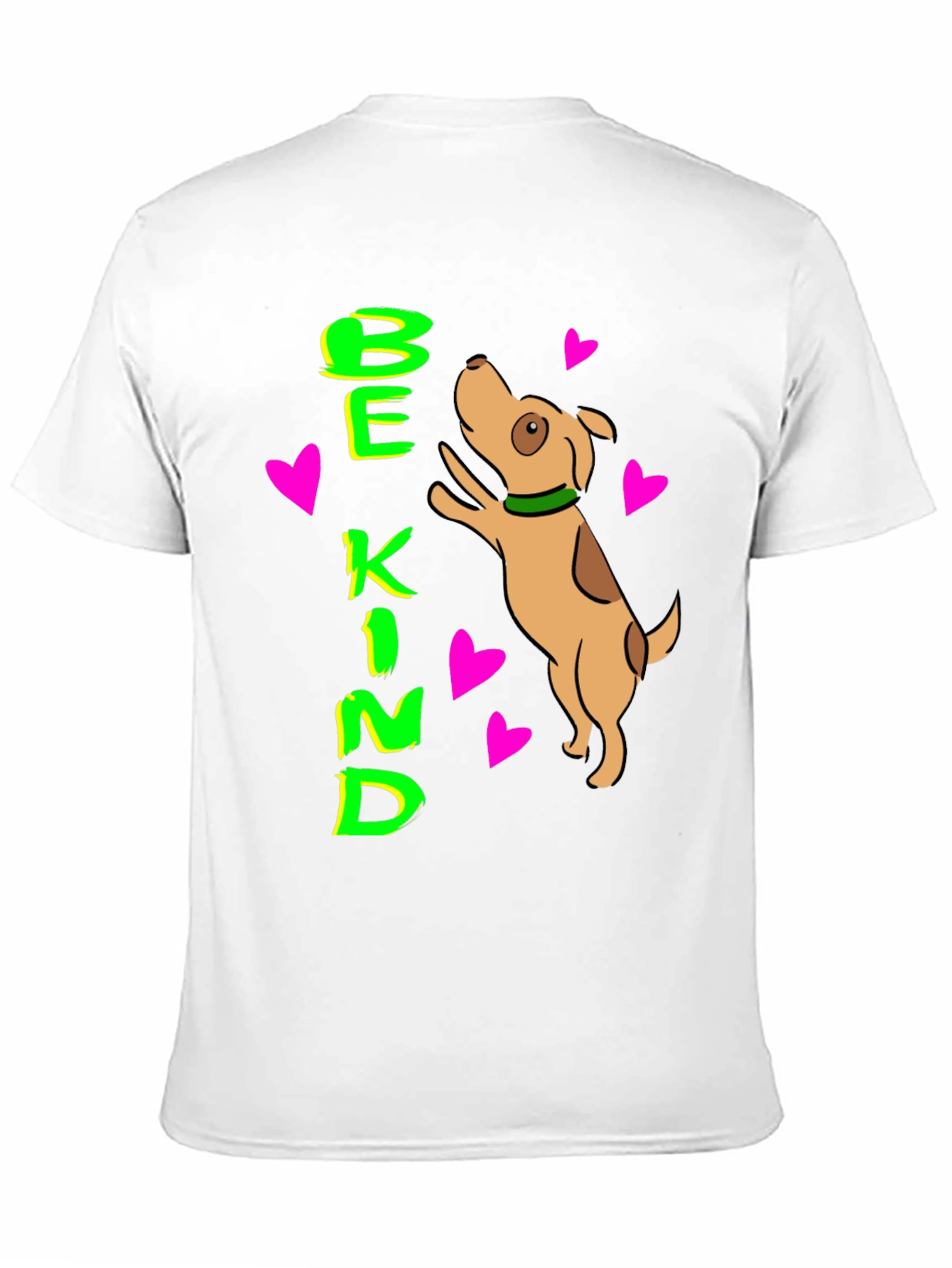 Be Kind Dog Lover T-Shirt Cute Pet Design