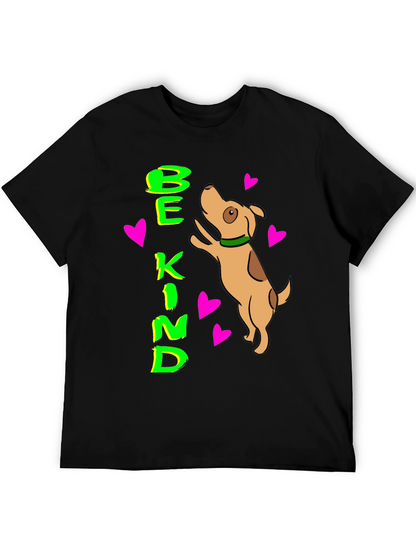 Be Kind Dog Lover T-Shirt Cute Pet Design