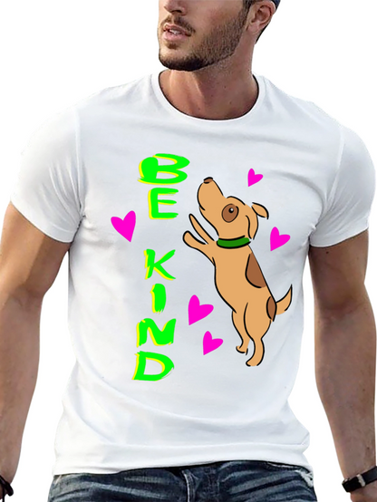 Be Kind Dog Lover T-Shirt Cute Pet Design