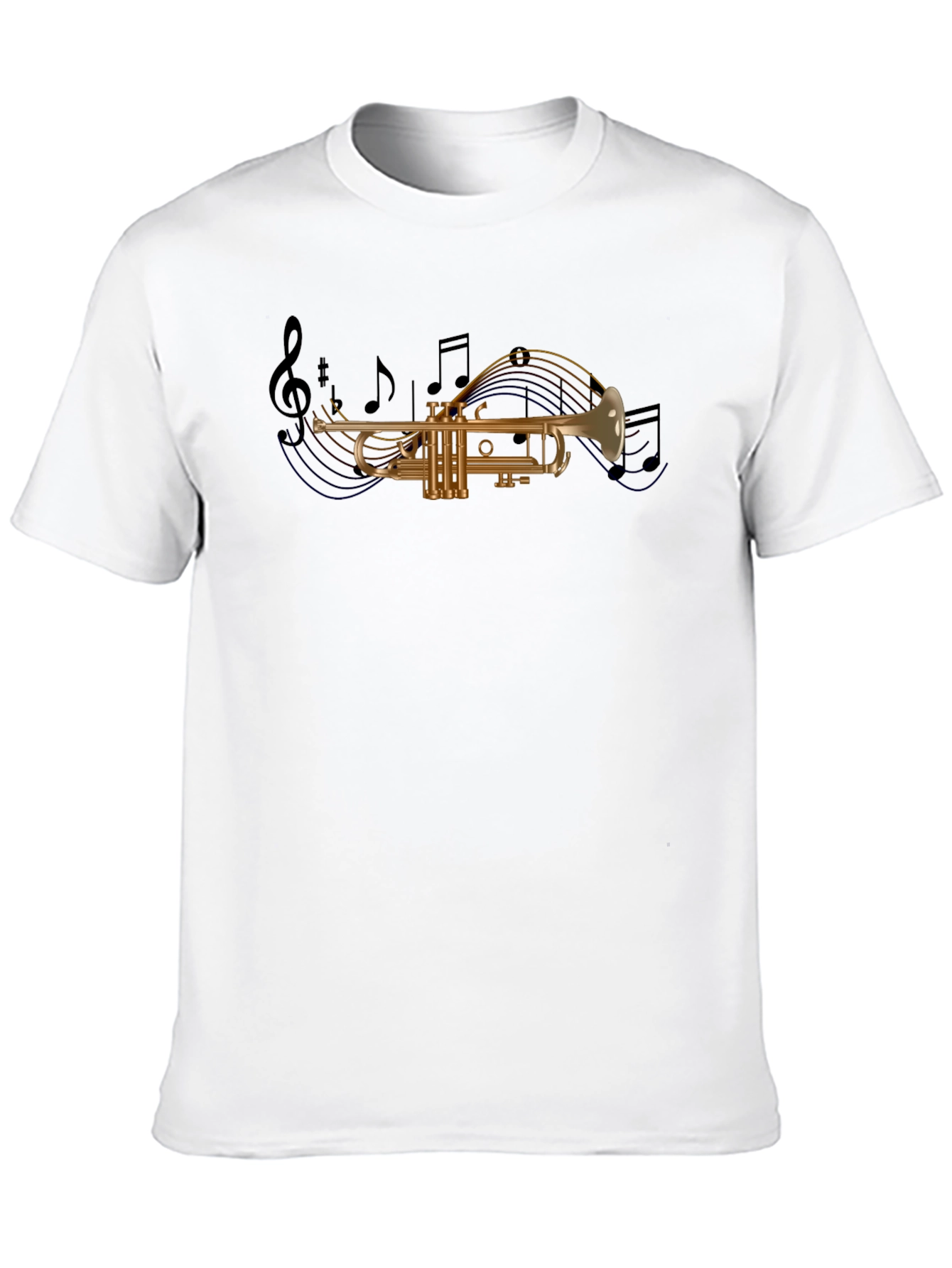 Trumpet T-Shirt - Musical Instrument Tee