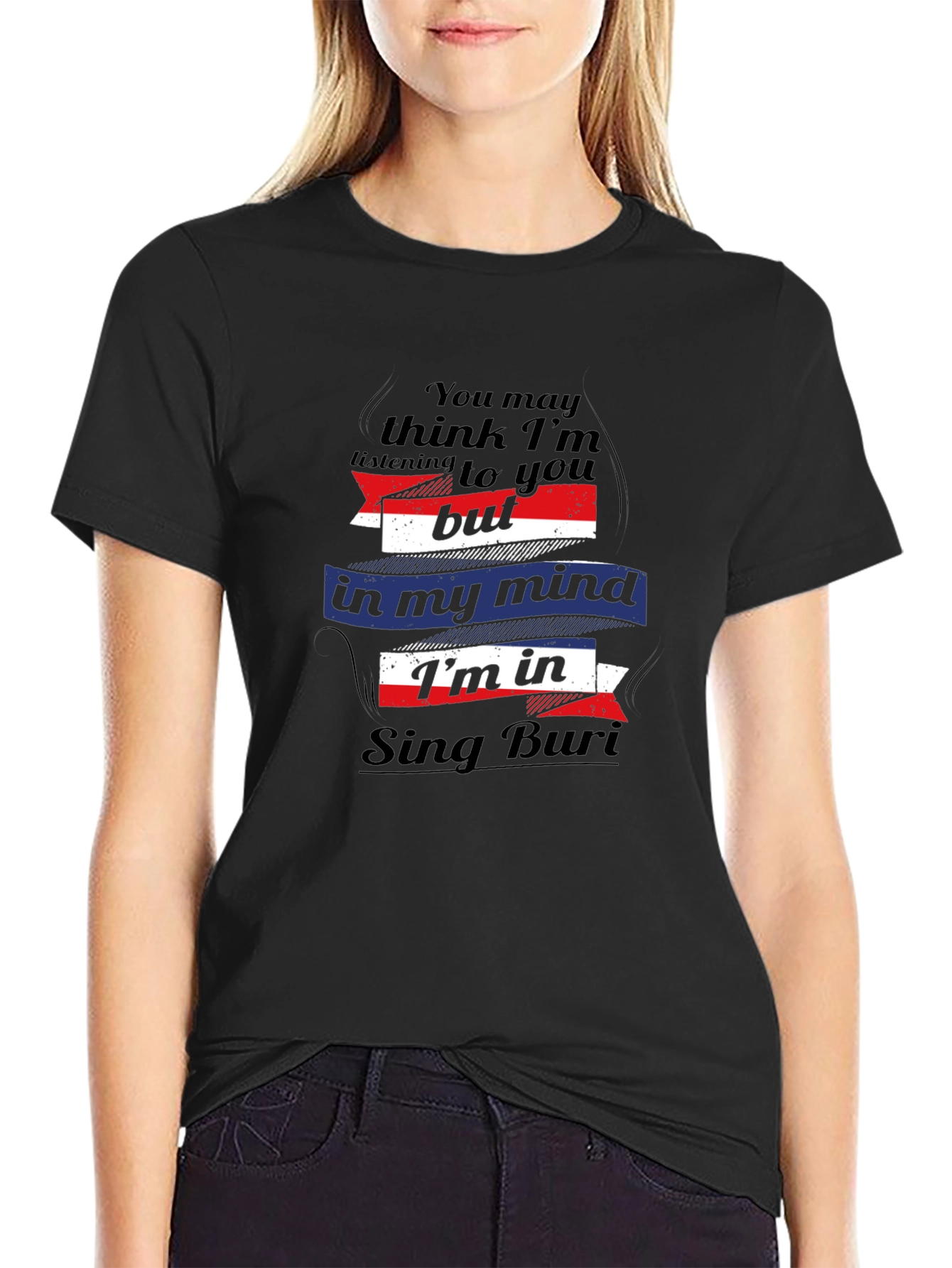 Sing Buri Mind T-Shirt - Funny Thailand Travel Tee