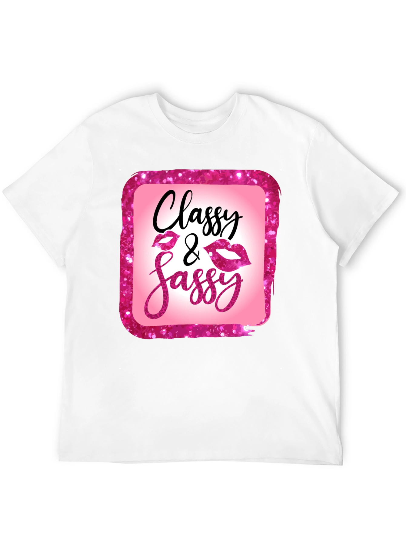 Classy & Sassy Graphic Tee - Trendy Womens T-Shirt