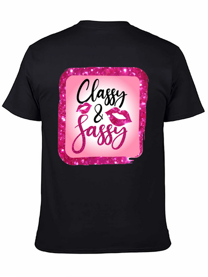 Classy & Sassy Graphic Tee - Trendy Womens T-Shirt