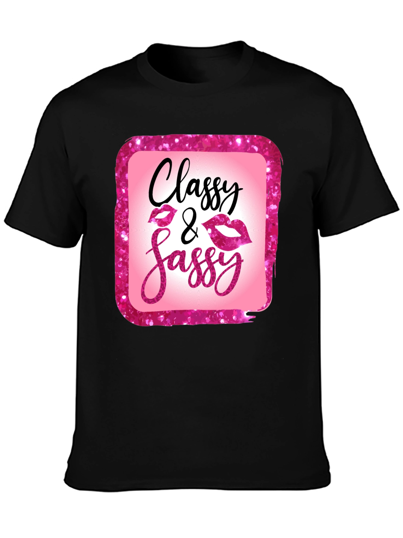 Classy & Sassy Graphic Tee - Trendy Womens T-Shirt
