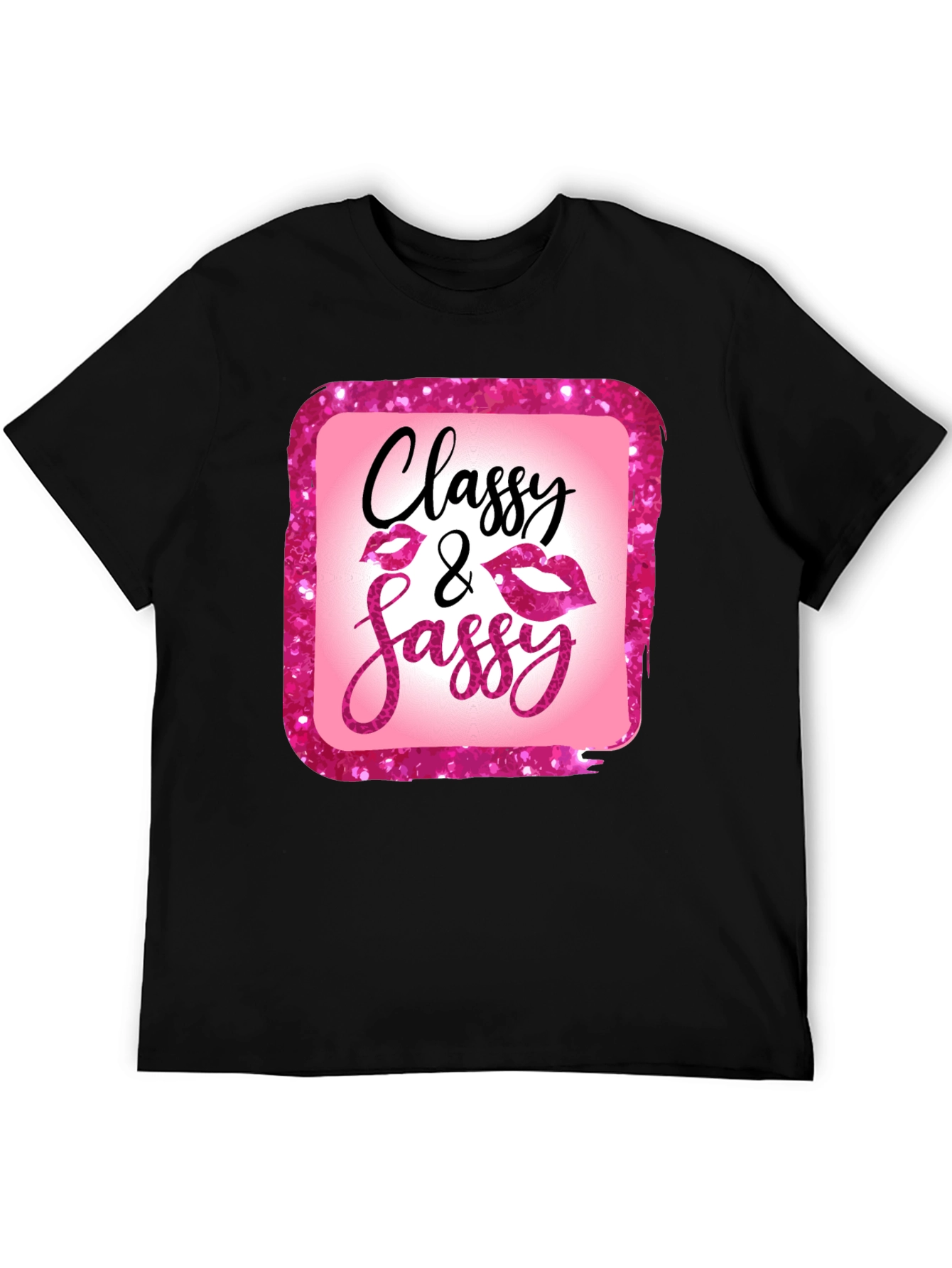 Classy & Sassy Graphic Tee - Trendy Womens T-Shirt