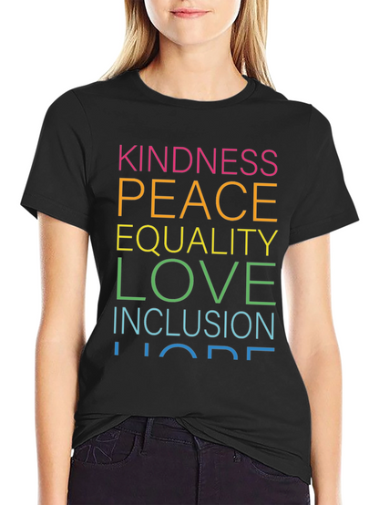 Kindness Peace Love T-Shirt