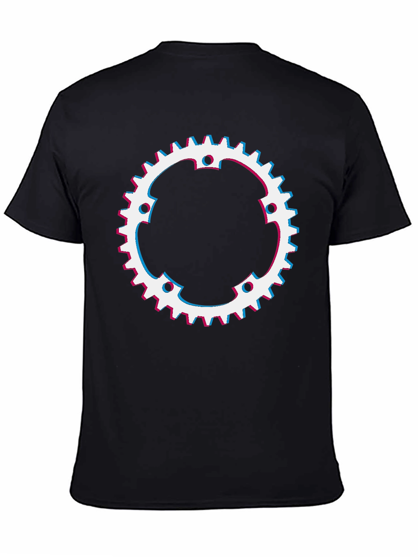 Gear Graphic T-Shirt - Modern Biker Style