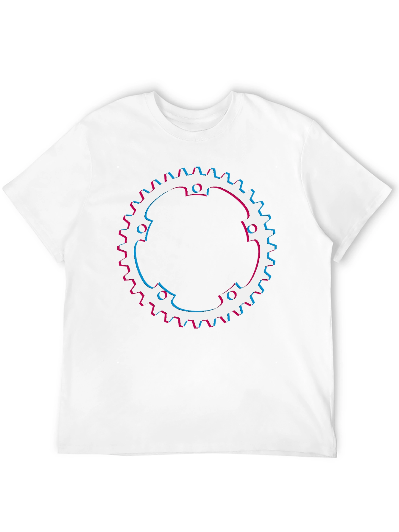 Gear Graphic T-Shirt - Modern Biker Style