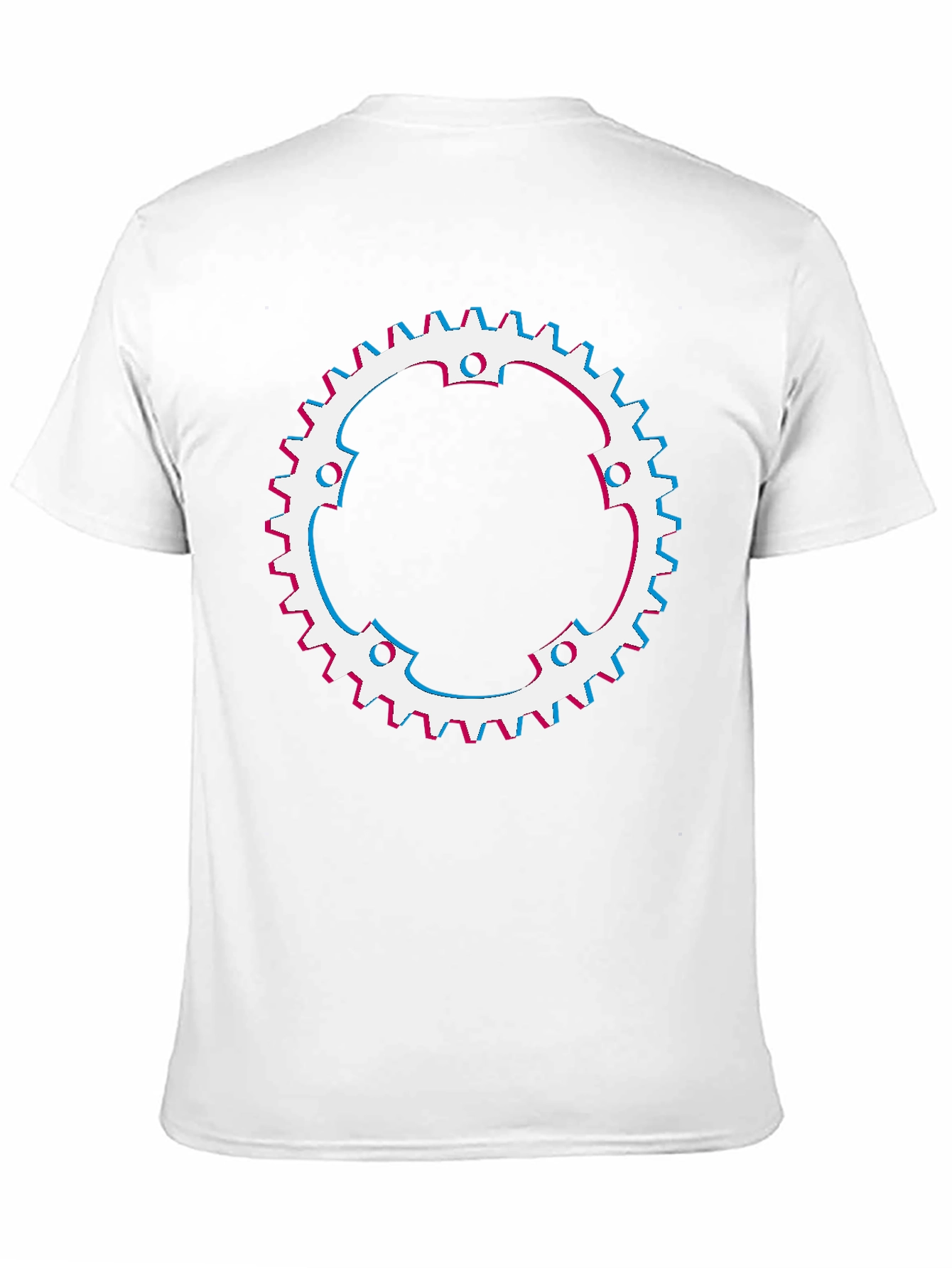 Gear Graphic T-Shirt - Modern Biker Style