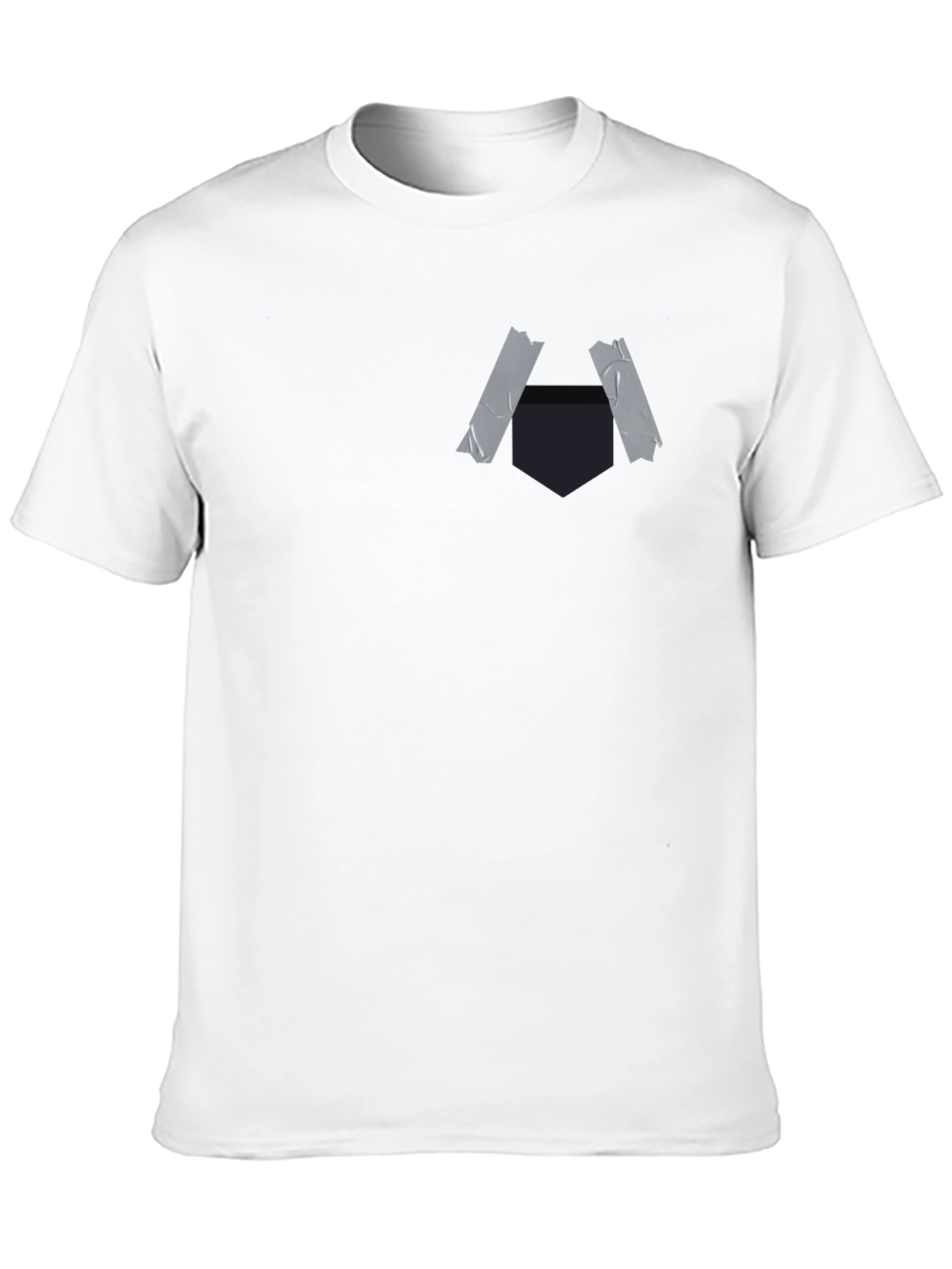 Taped Pocket Graphic Tee - Casual Style