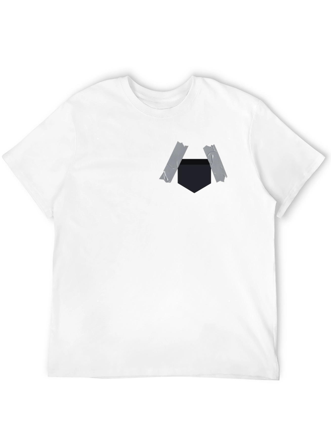 Taped Pocket Graphic Tee - Casual Style