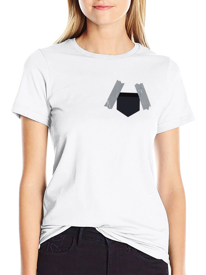 Taped Pocket Graphic Tee - Casual Style