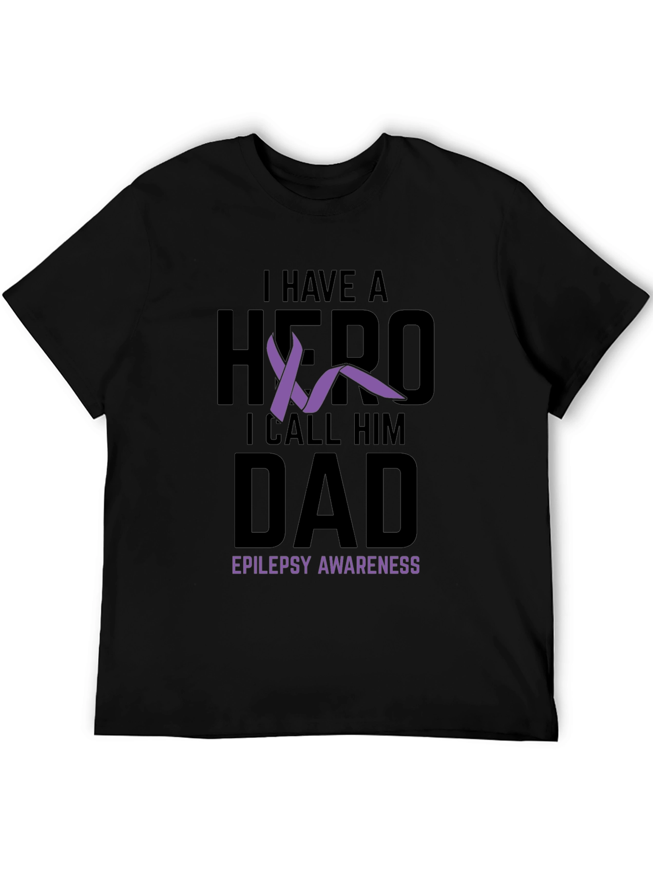 Epilepsy Awareness Hero Dad T-Shirt