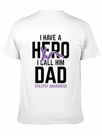 Epilepsy Awareness Hero Dad T-Shirt