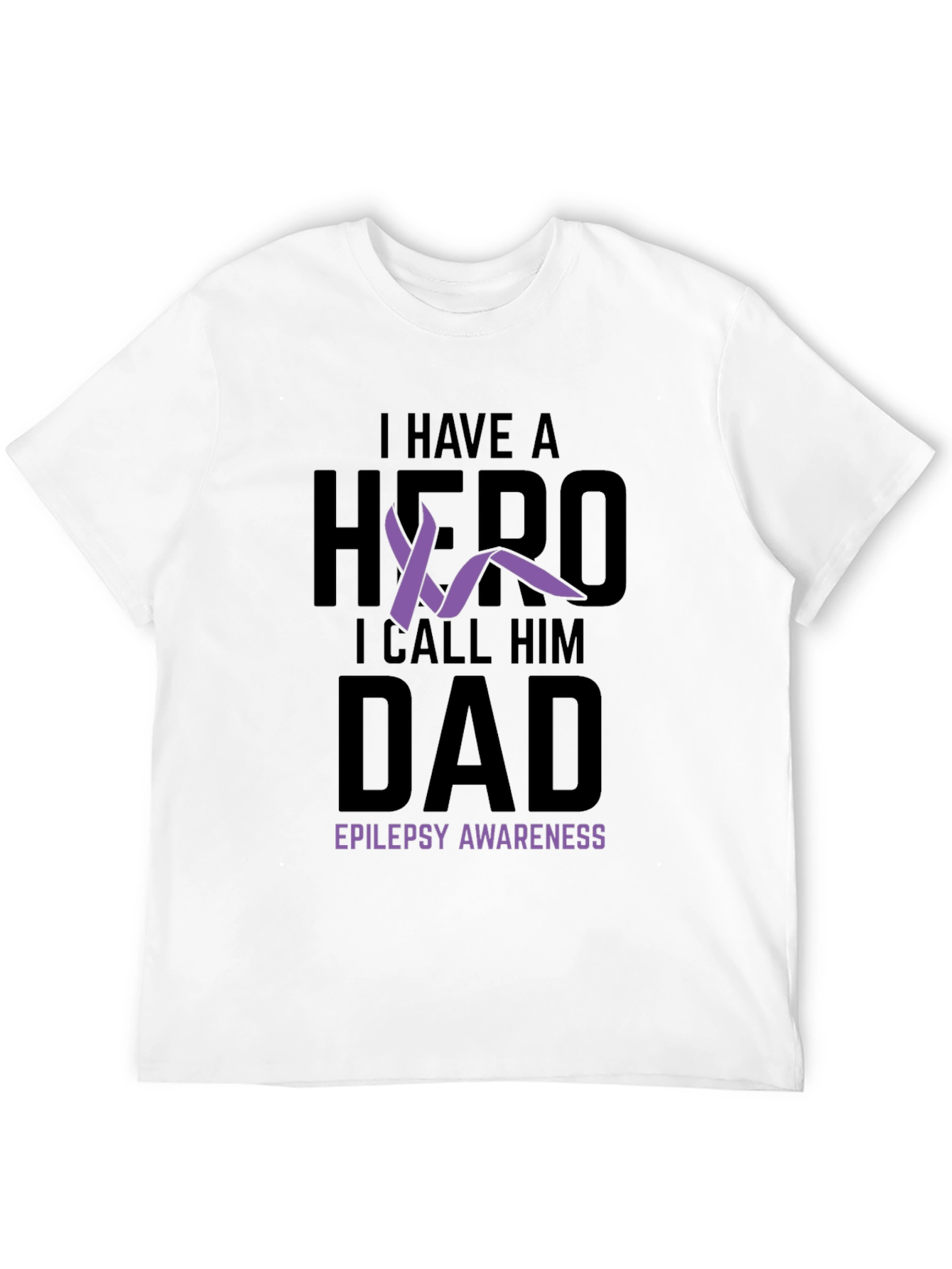 Epilepsy Awareness Hero Dad T-Shirt