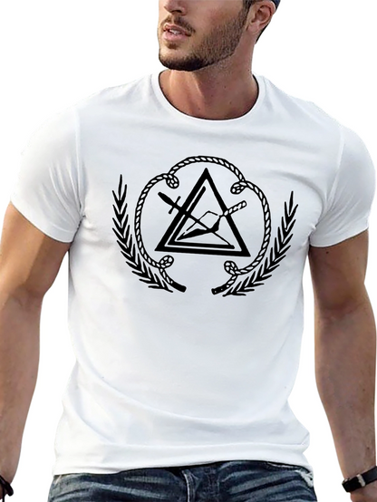 Emblem Graphic Black T-Shirt