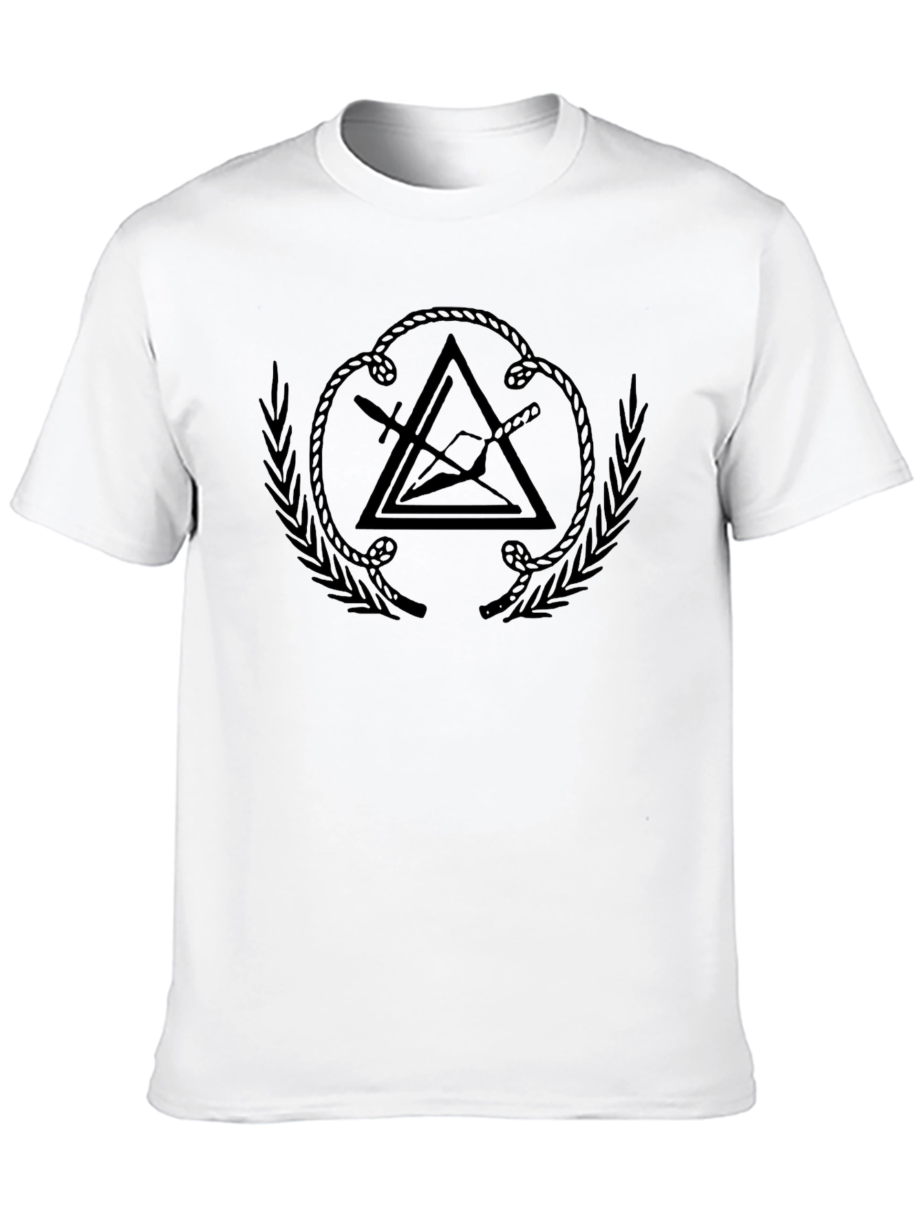 Emblem Graphic Black T-Shirt