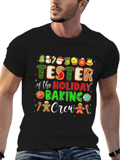 Tester of the Holiday Baking Crew T-Shirt