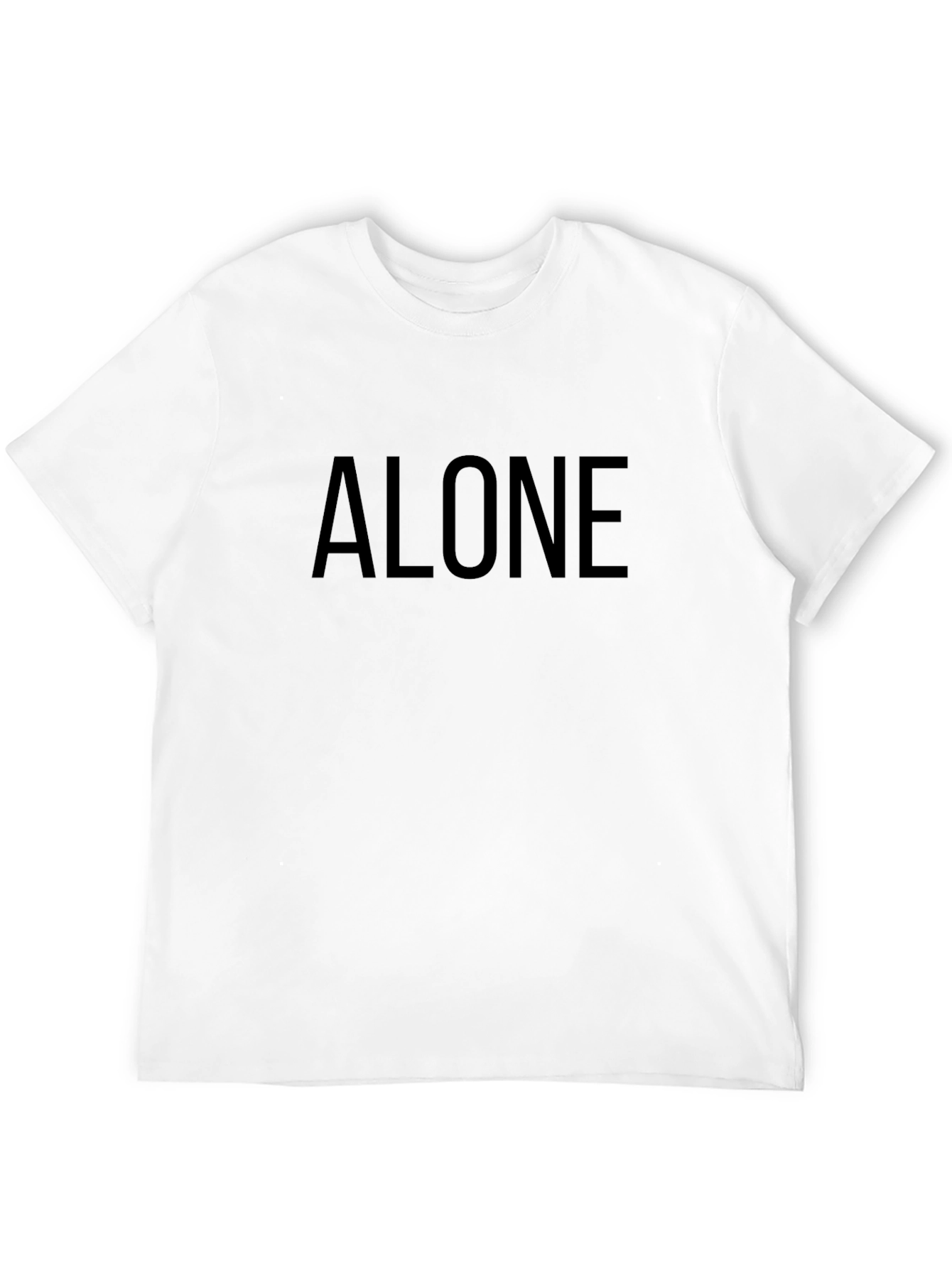 Alone Graphic Tee - Mens Casual T-Shirt