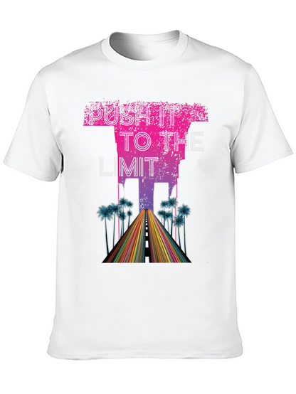 Push It To The Limit Mens Graphic Tee