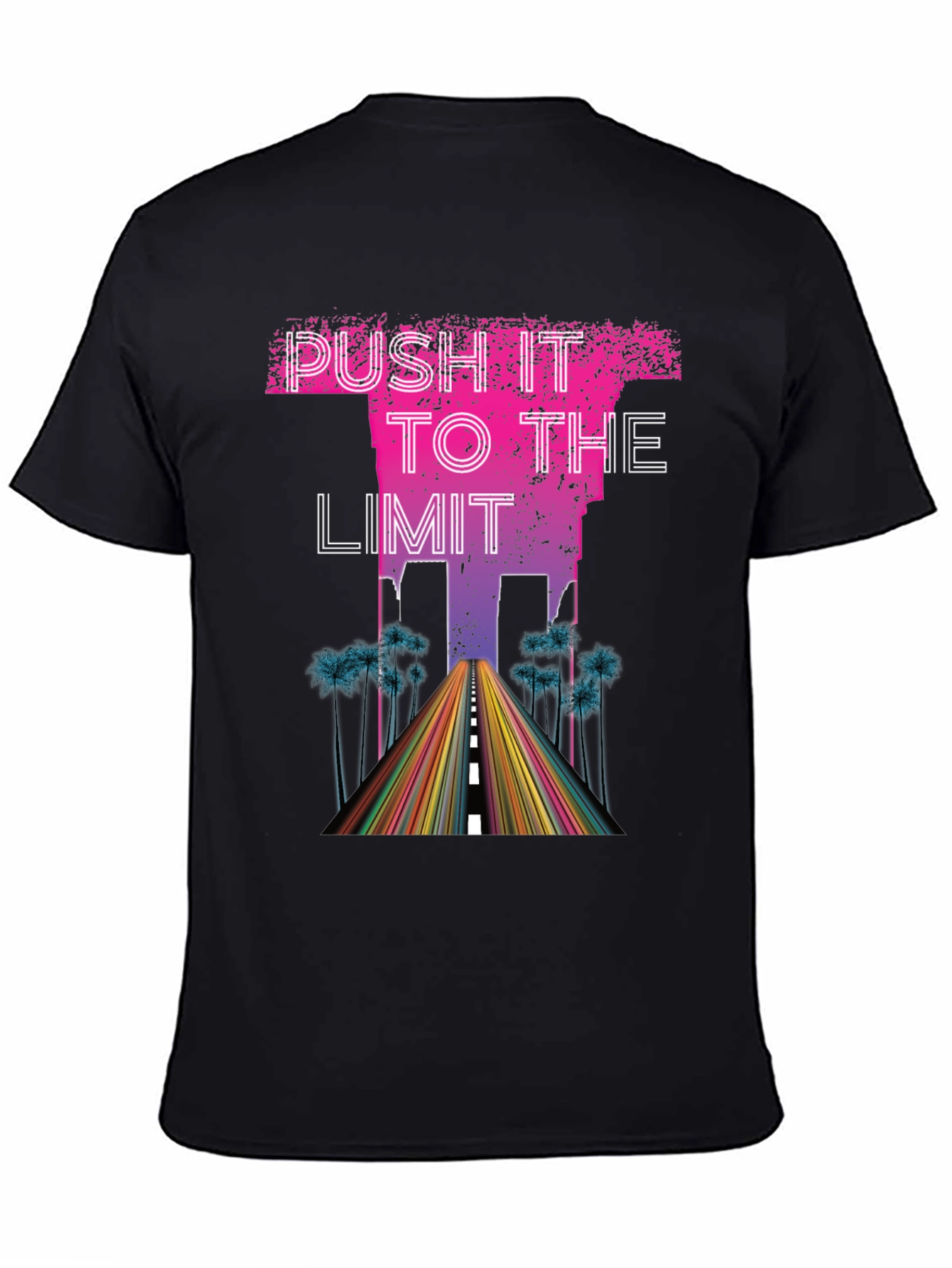 Push It To The Limit Mens Graphic Tee