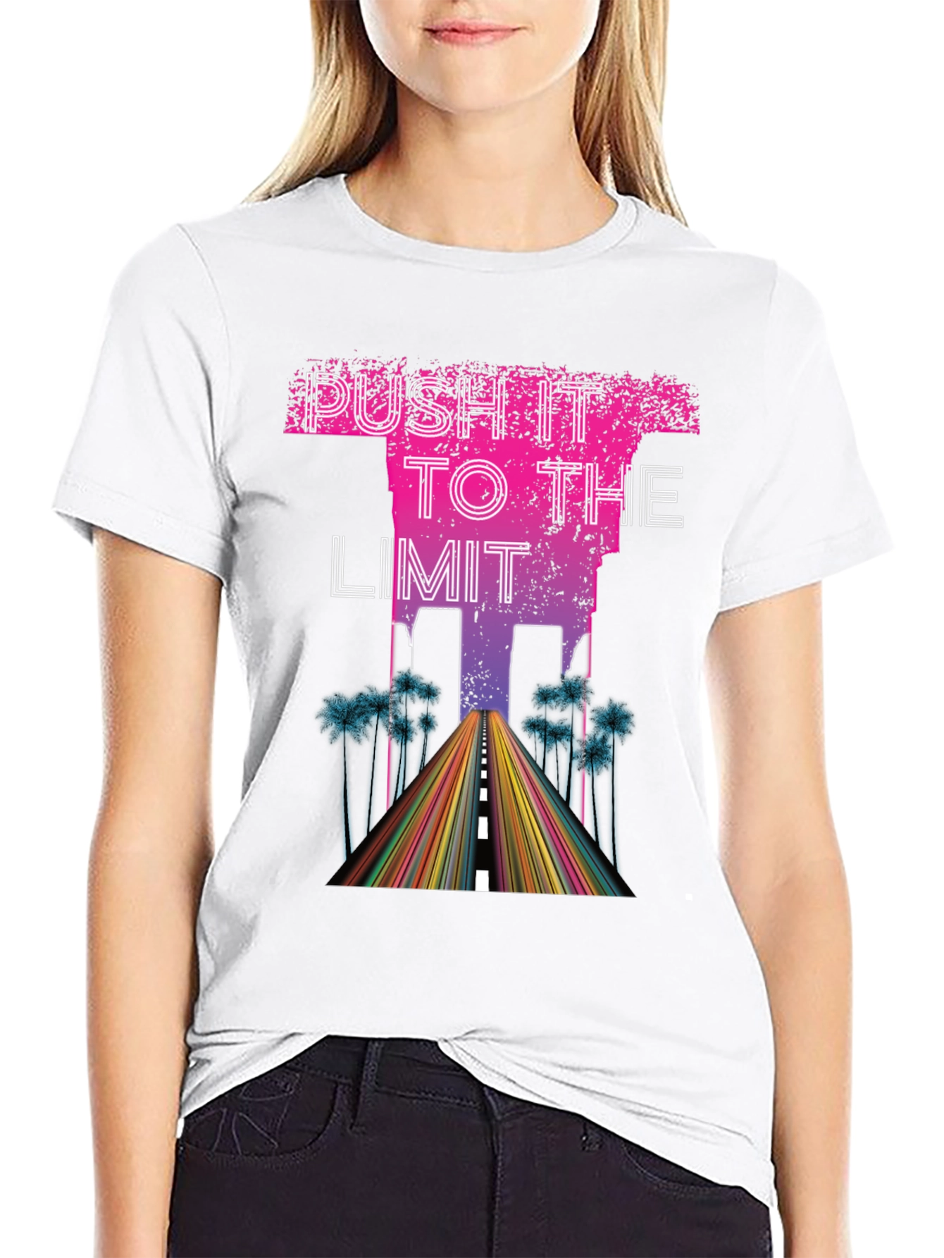 Push It To The Limit Mens Graphic Tee