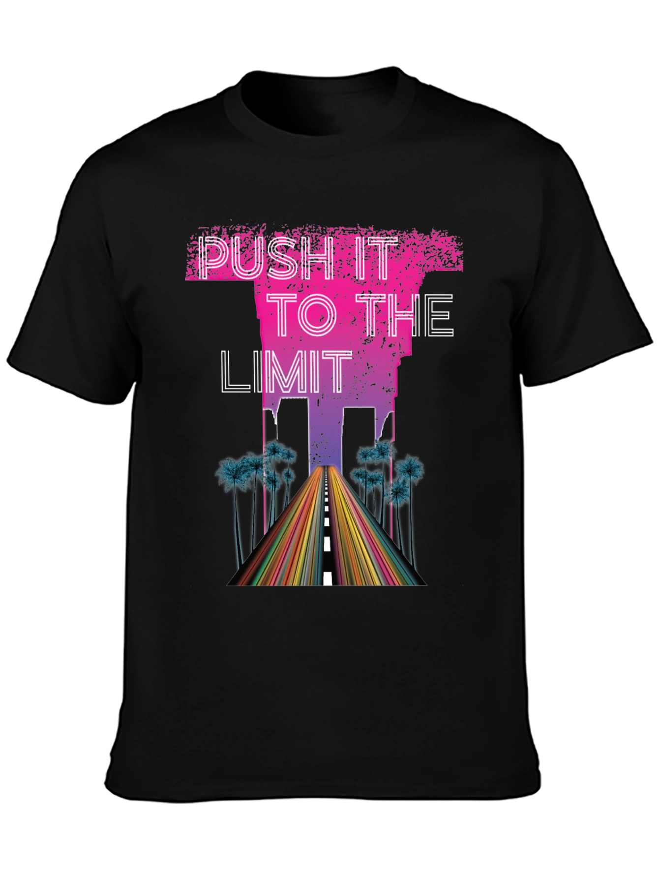 Push It To The Limit Mens Graphic Tee