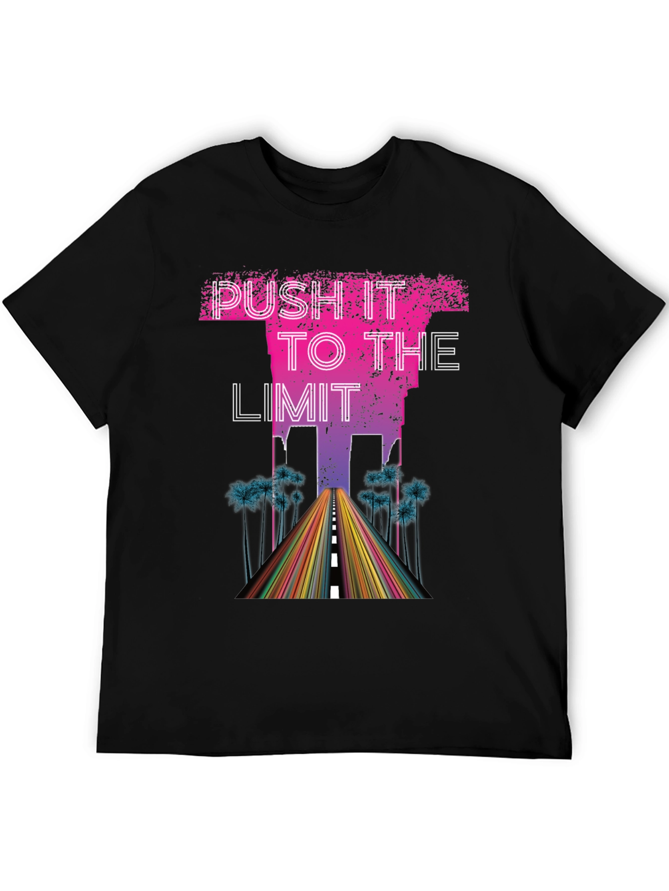 Push It To The Limit Mens Graphic Tee