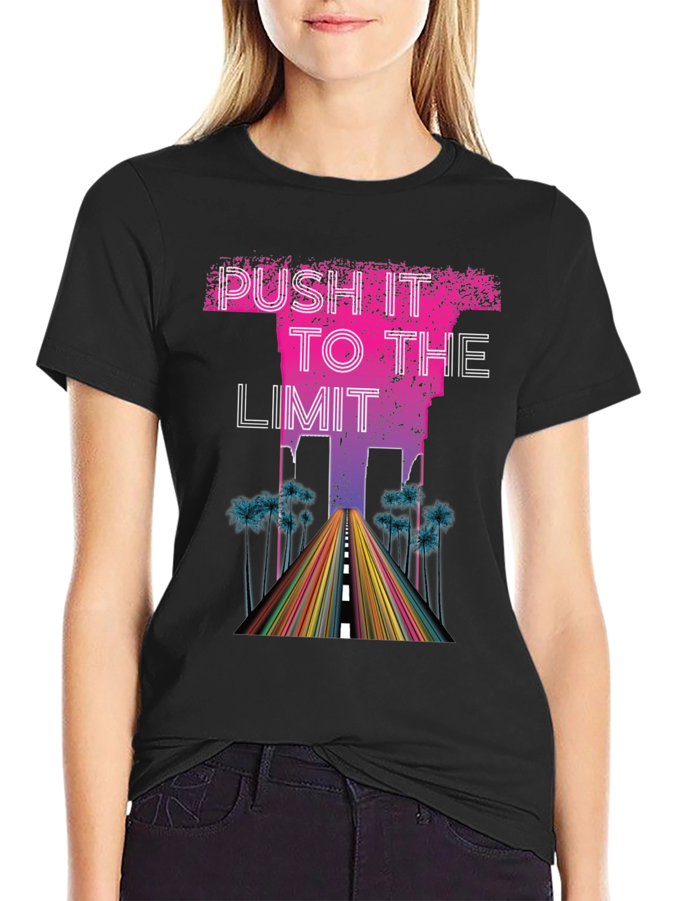 Push It To The Limit Mens Graphic Tee