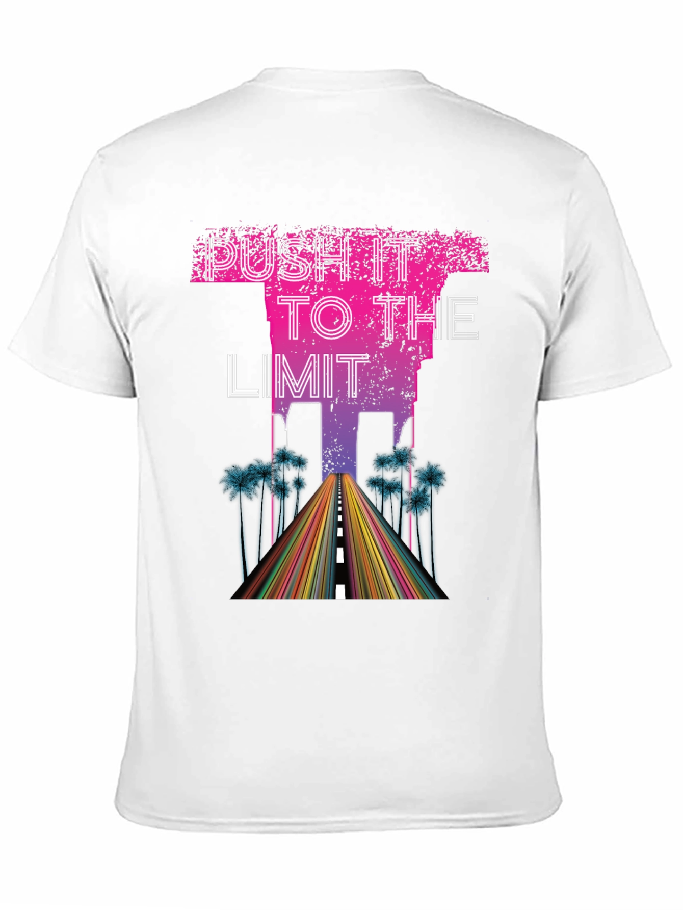 Push It To The Limit Mens Graphic Tee