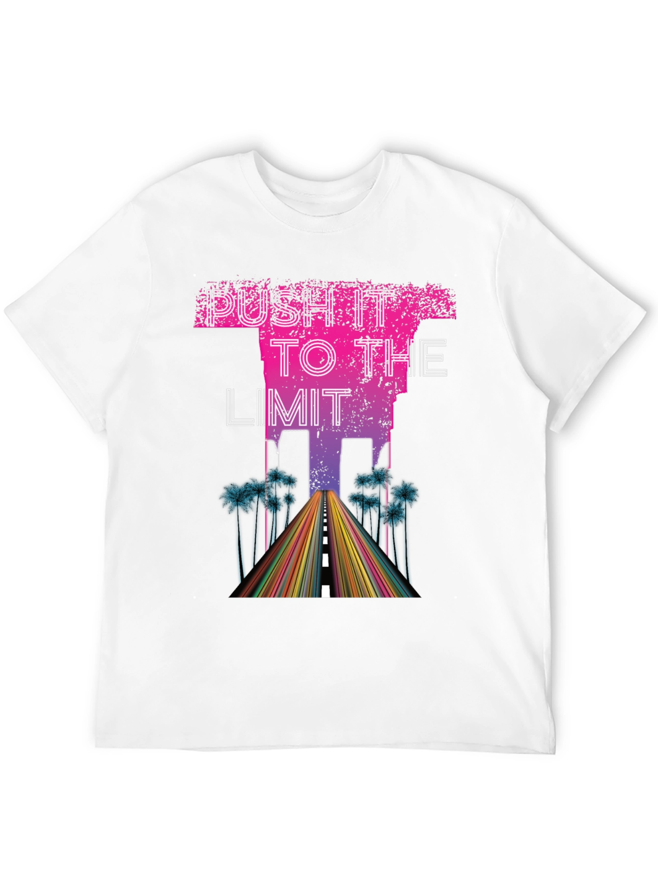 Push It To The Limit Mens Graphic Tee