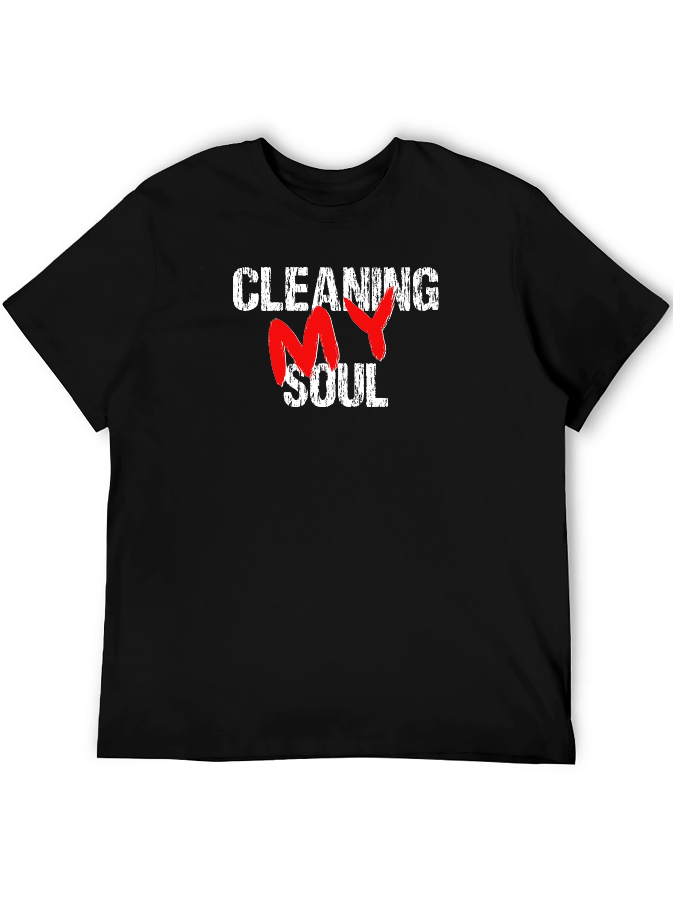 Cleaning My Soul T-Shirt - Grunge Style