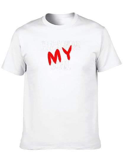 Cleaning My Soul T-Shirt - Grunge Style